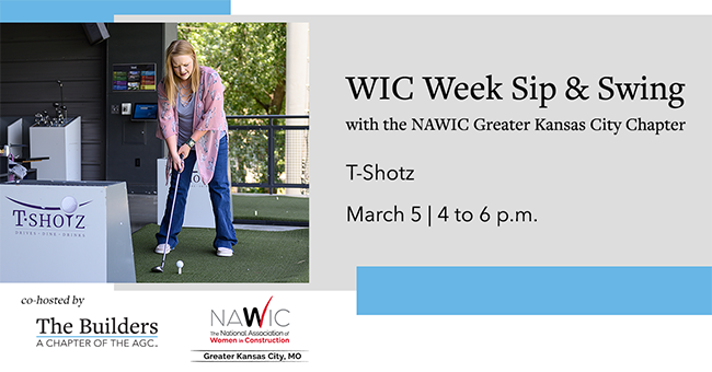 WIC Week 2024 infographic with golfer teeing off